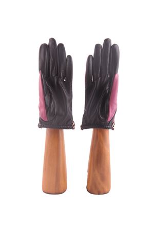 Guanti corti con catena dorata Capri Gloves | CA2512FUCSIA